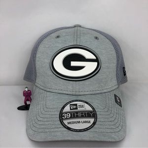 Green Bay Packers 3930 New Era Flex Fit (Rubber Logo)